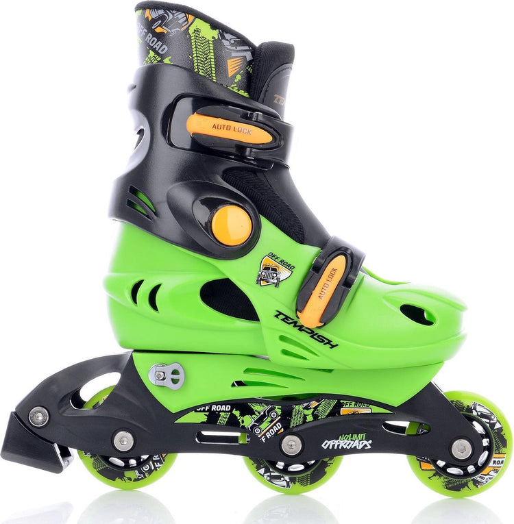 Tempish – baby skate set racer – rollers en ligne – enfants – réglable – avec kit de sécurité – taille 26-29