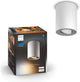 Spot en saillie pilier Philips Hue - lumière blanc chaud à froid - 1 spot - blanc - gu10