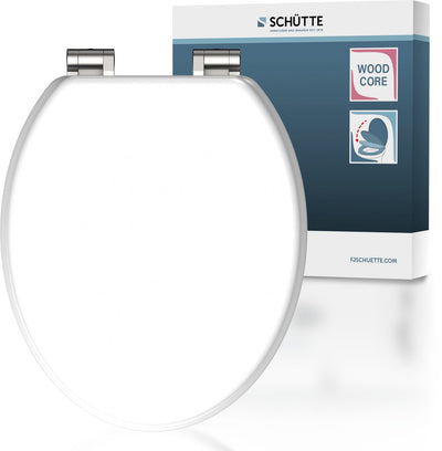Schütte schütte siège de toilette bernout blanc