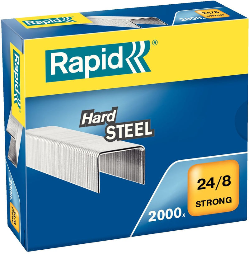 Agrafes standard rapides. matériau : acier. agrafes 24 8