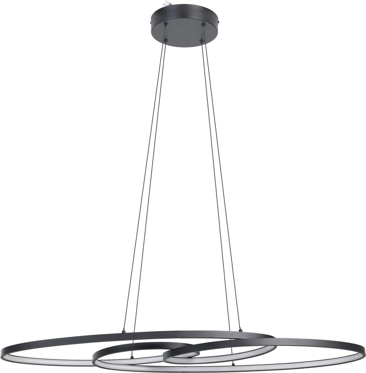 Eglo Gianella suspension - LED - aluminium|acier|plastique - noir|blanc