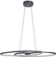 Eglo Gianella suspension - LED - aluminium|acier|plastique - noir|blanc