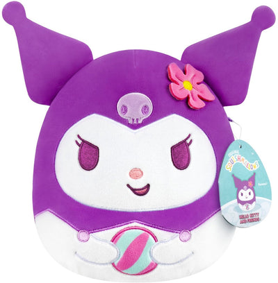 Squishmallows Jazwares - Hello Kitty et ses amis - saisissez l'instant ballon de plage Kuromi - peluche 20 cm