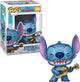 Funko Lilo Stitch Stitch avec pop à paillettes diamant ukulélé