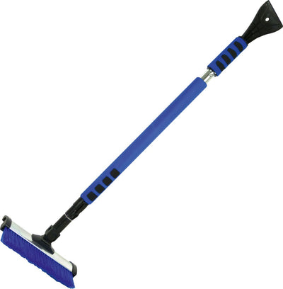 Brosse à neige extensible Carpoint avec grattoir à glace – 100-150 cm – 2 en 1 – poignée antidérapante – accessoire hiver