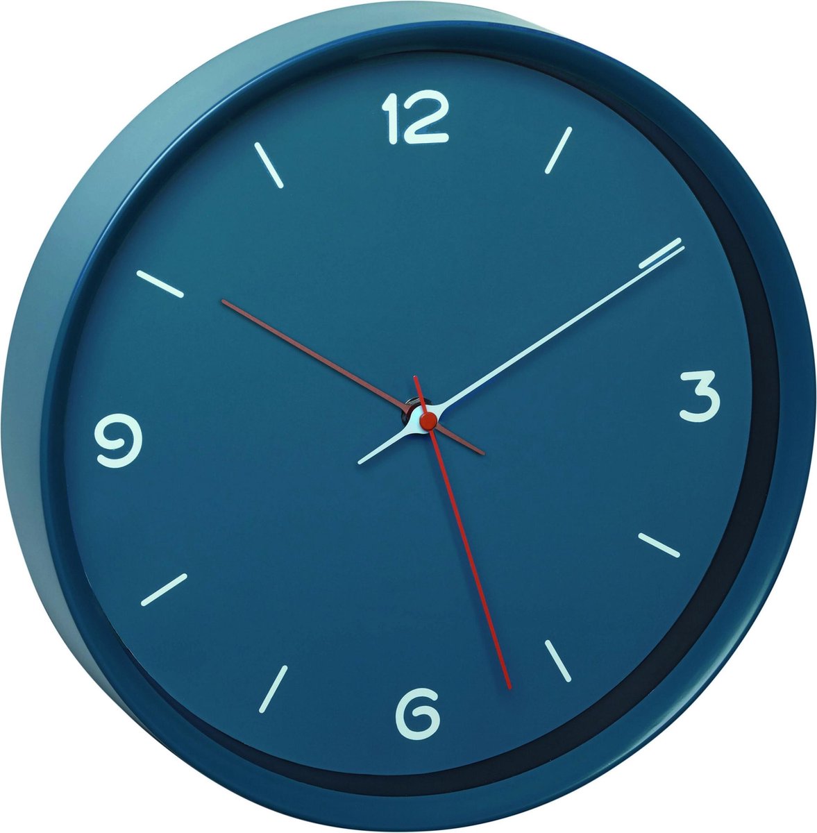 Tfa dostmann tfa horloge murale design bleu 30cm