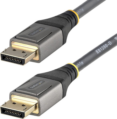 Câble Startech 30cm displayport 1.4, 8k 60hz, hdr10, 4k 120hz, câble vidéo ultra hd dp 1.4, câble dp vers dp, m m