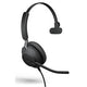 Casque jabra évolue2 40 noir
