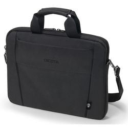 Dicota sacoche pour ordinateur portable d31308-rpet 300d 100% polyester avec dos en PU double pliage noir