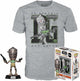 Funko-pop ! star wars : set figurine et tee-shirt - ig-11 avec l'enfant taille m