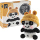 Kit de crochet Craft id panda avec chapeau