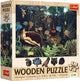 Trefl puzzle en bois art Henri Rousseau puzzle 200 pièces.