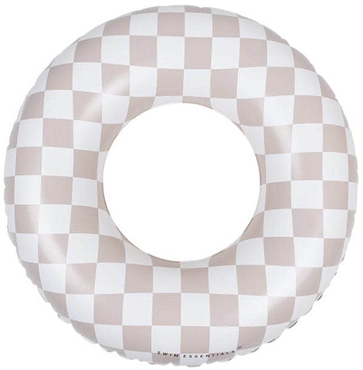 Checkmate Beige Swimband Ø 55 cm