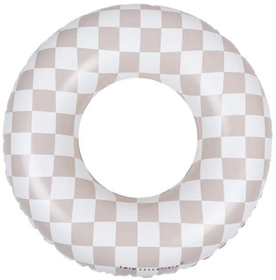 Checkmate Beige Swimband Ø 55 cm