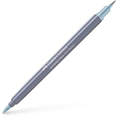 Faber-castell - marqueur aquarelle goldfaber - bleu d'eau 164 - pinceau 0,6mm - fc-164664