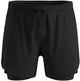 Odlo Zeroweight 5 pouces 2-en-1 short de course 2.0 - hommes - - s