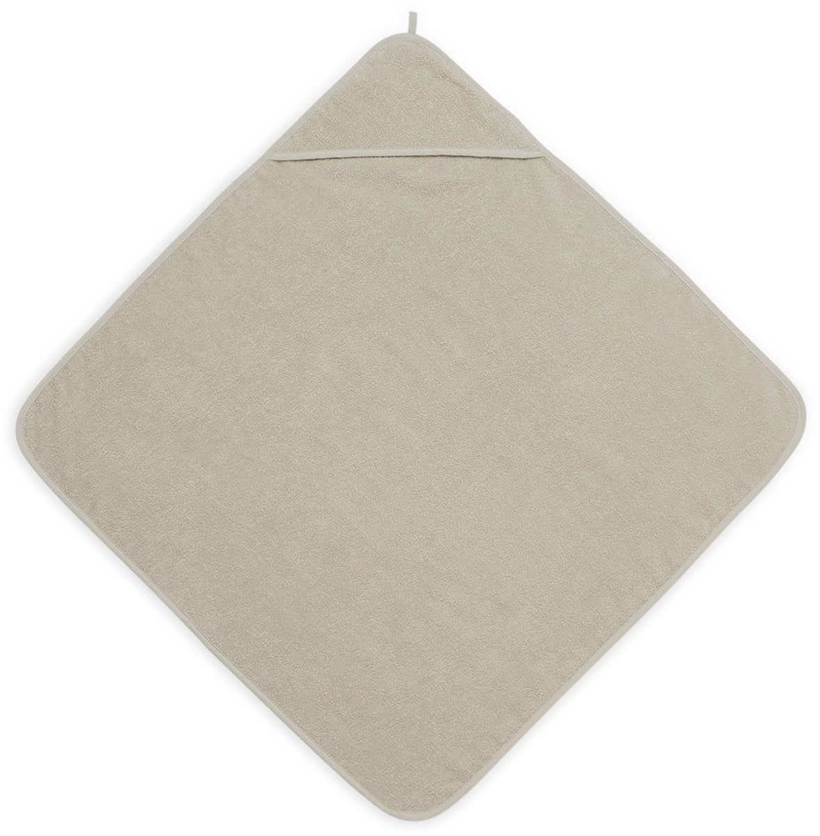 Cape de bain Jollein - nougat - 100% coton éponge - 75x75 cm