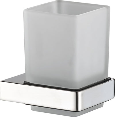 Plieger altea porte-verre - porte-gobelet de salle de bain - mural - chrome brossé