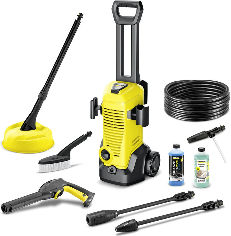Nettoyeur haute pression Kärcher k3 home car - 120 bar - débit d'eau 380 l h - puissance 25 m² h - 1600 W - incl. kit maison