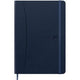 Carnet oxford 400154944 cuir artificiel bleu foncé