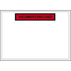 Enveloppes pour liste de colisage raja 42de1000 165 mm polyéthylène, papier silicone