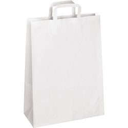 Sac de transport raja ppl271kb blanc 90 g/m²