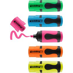 Assortiment de couleurs de mini marqueurs de texte pk5