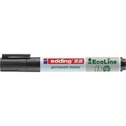 Edding Ecoline-Markers 22, AFM 22, épaisseur de ligne 1x5 mm, noir, 1 pièce