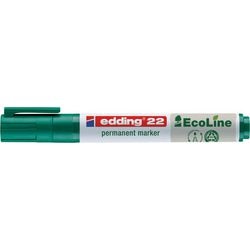 Marqueur permanent edding e-22 pointe biseautée large