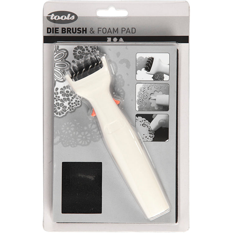 Creativ company tampon en mousse pour pinceaux, gabarit de découpe, taille 4x15,5 cm, 1 pièce