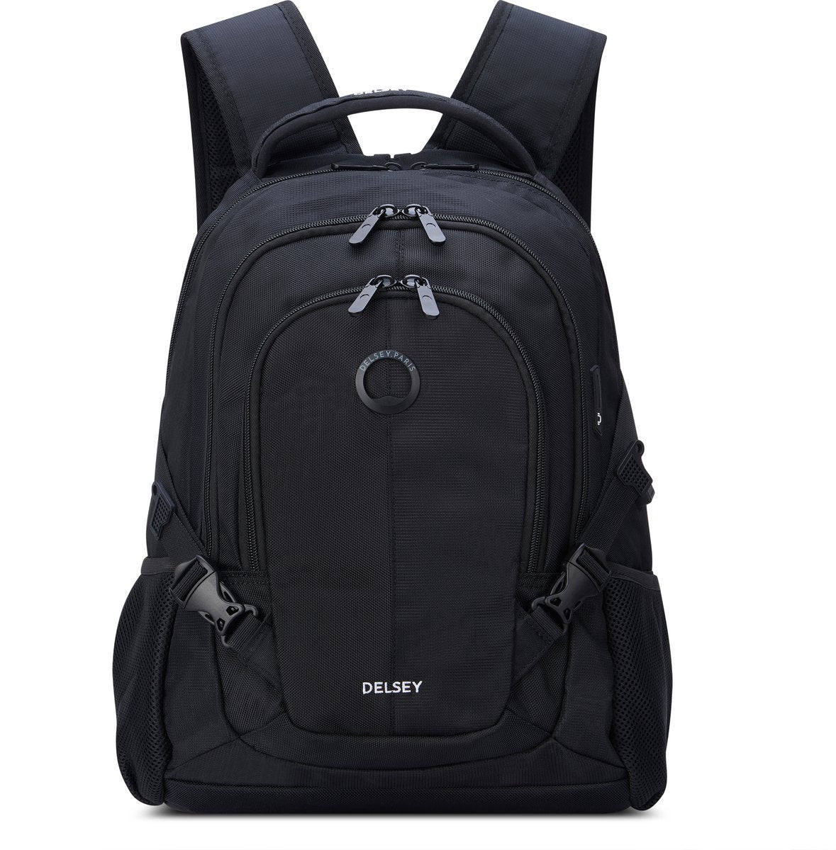 Delsey element sac à dos navigateur – 29 litres – sac à dos pour ordinateur portable 15,6 pouces – port USB – pochette intelligente – noir