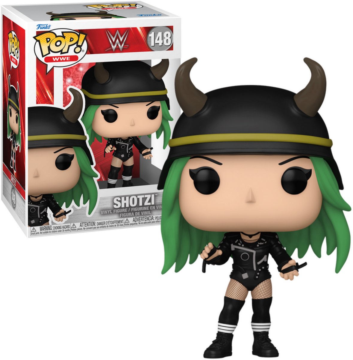 Funko-pop ! wwe-shotzi #148
