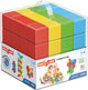 Geomag magicube green line junior recyclé - blocs de construction magnétiques - 24 pièces - à partir de 1 an