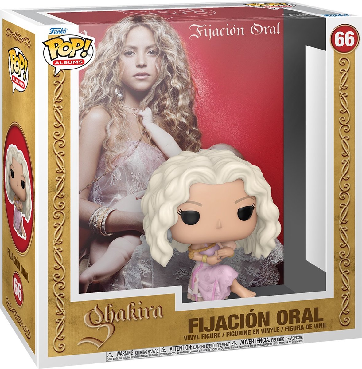 Funko-pop ! albums: shakira fijacion orale #66