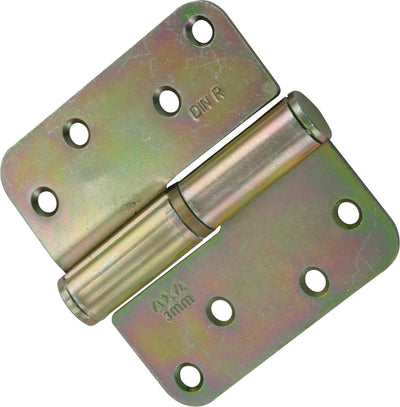 Charnière à bille Starx galvanisée droite 89x89 ronde hk 12032523 - 2 pièces