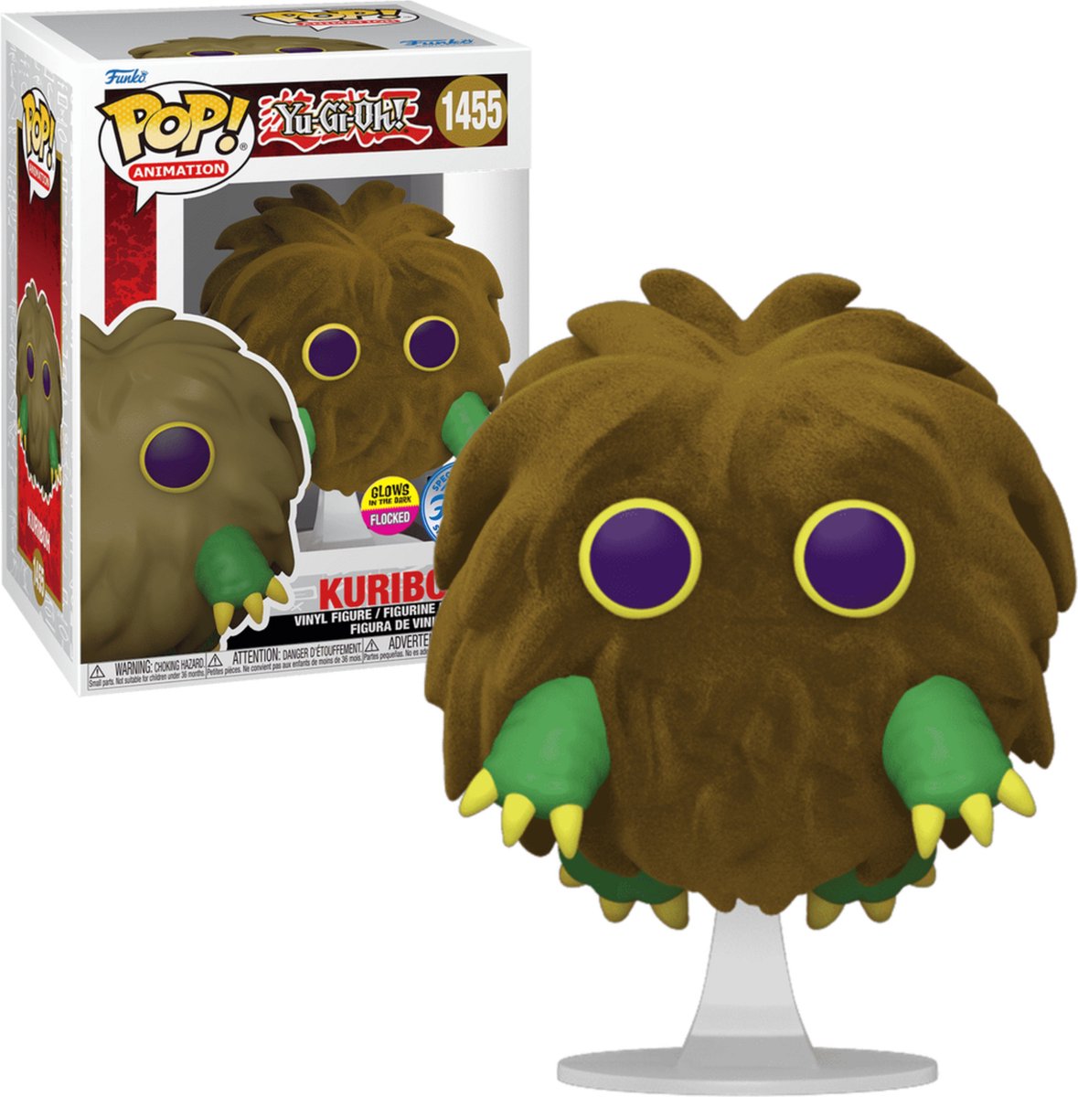 Funko-pop ! animation : yu-gi-oh - kuriboh nous exclusif floqué