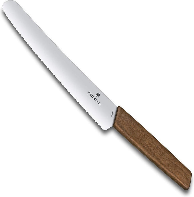 Couteau de boulanger moderne suisse Victorinox 22cm.