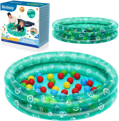 Piscine à balles gonflable Bestway® Splash Play avec 50 balles de jeu