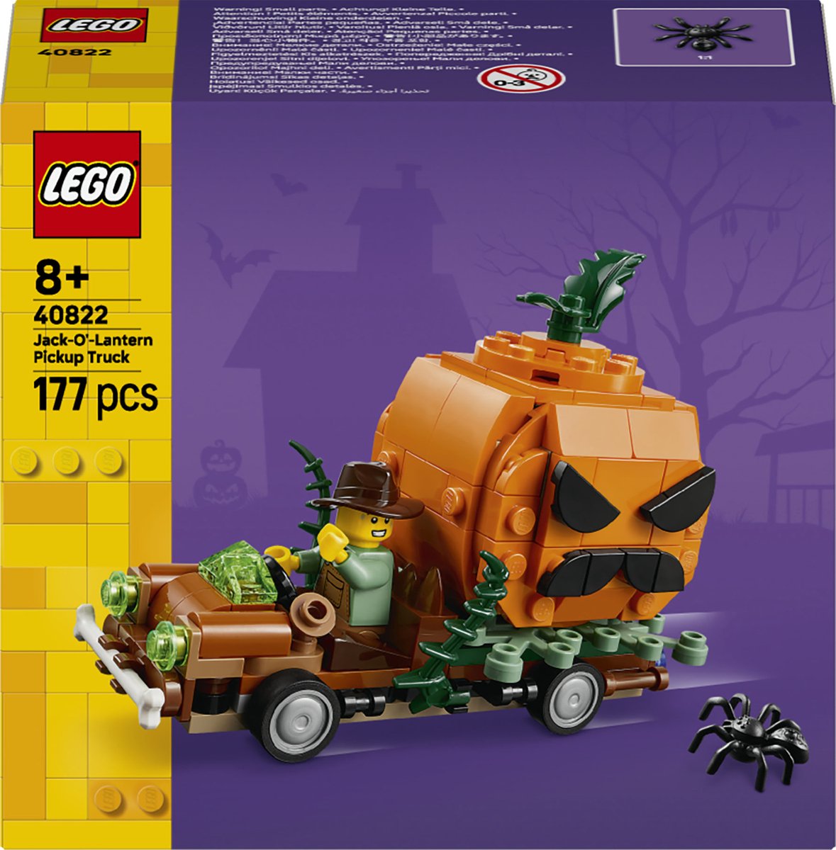Lego Halloween 40822 - camion citrouille effrayant