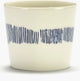 Serax - ottolenghi fete - tasse à expresso - blanc bleu - 7 ø - 4 pièces