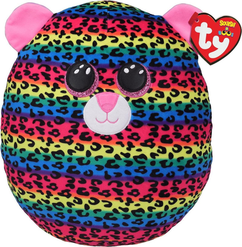 Ty ty squish a boo câlin coussin léopard point 23 cm