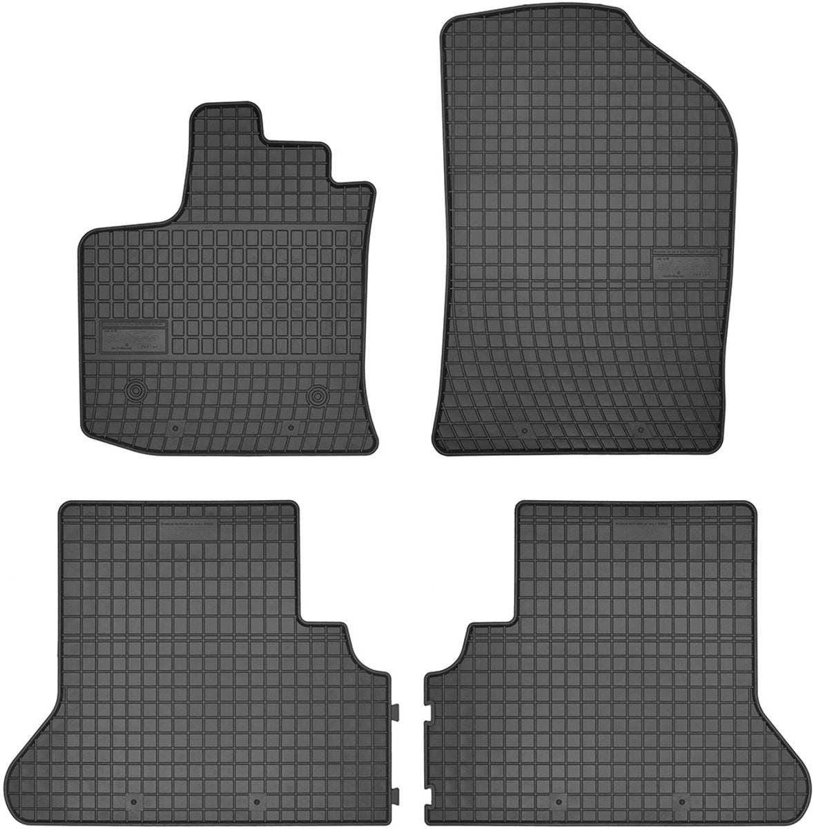 Tapis en caoutchouc Frogum Dacia Dokker 5 portes 2013-présent -