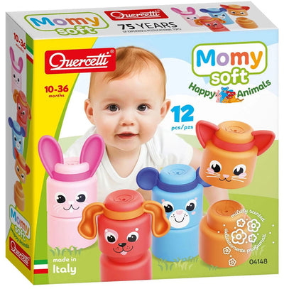 Quercetti momy animaux doux, 12 pcs.