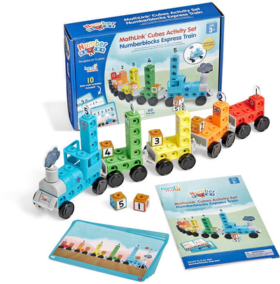 Ressources d'apprentissage ensemble d'activités de train express cubes mathlink® numberblocks® - 10+