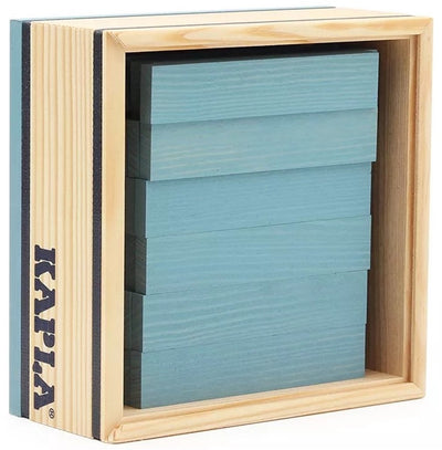 Kapla - couleur - jouets de construction - bleu clair - 40 planches