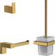 Ensemble WC Plieger Altea – mural – complet – or brossé