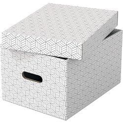 Boîte de rangement Esselte 628282 moyenne 19 l blanc