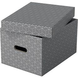 Boîte de rangement Esselte 628283 moyen 19 l gris