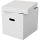 Boîte de rangement Esselte 628288 cube grand 36 l blanc