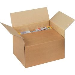 Boîte en carton ondulé Raja Cha60 marron carton simple paroi